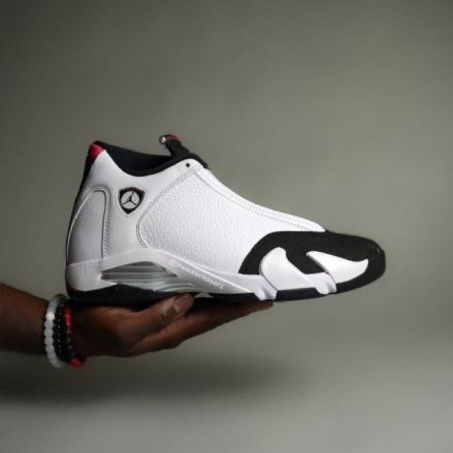 giày air jordan 14 retro 'black toe' 2024 487471-160