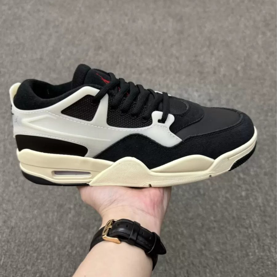 giày air jordan 4 rm 'black sail' fq7939-006