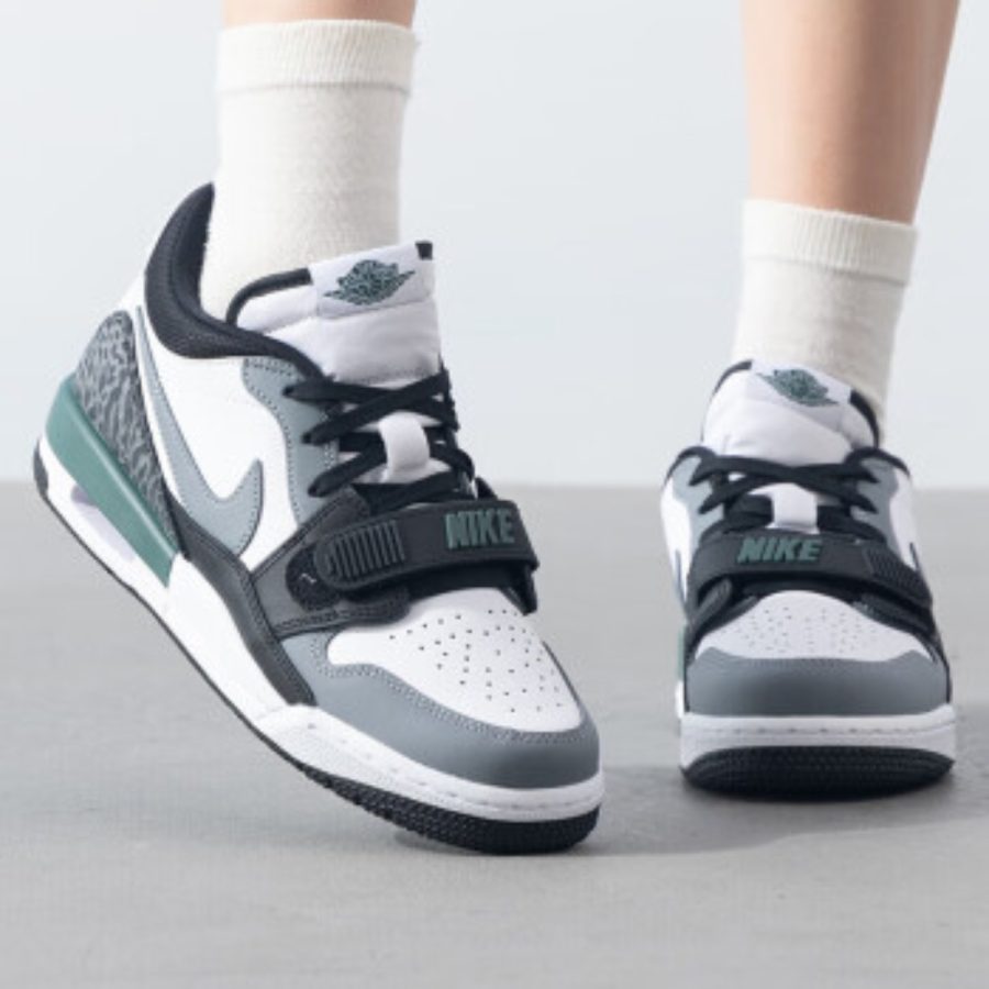 giày air jordan legacy 312 low 'white black oxidised green' cd9054-131