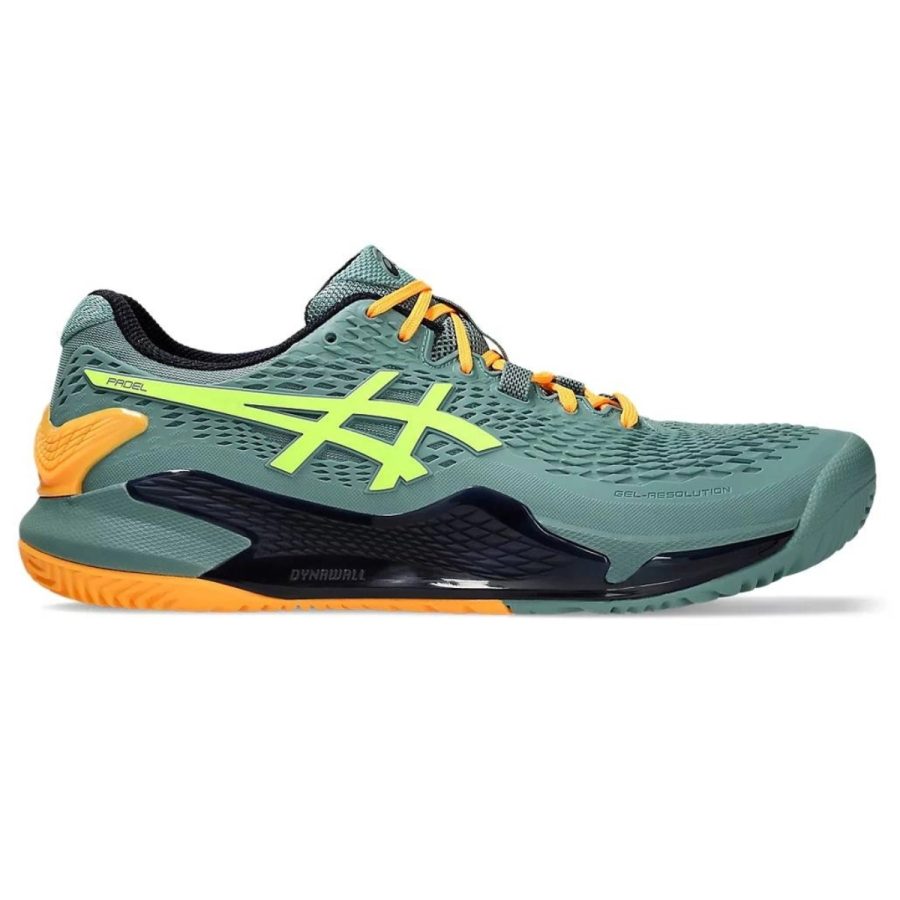 giày asics gel resolution 9 ‘celadon safety yellow’ 1041a334-300