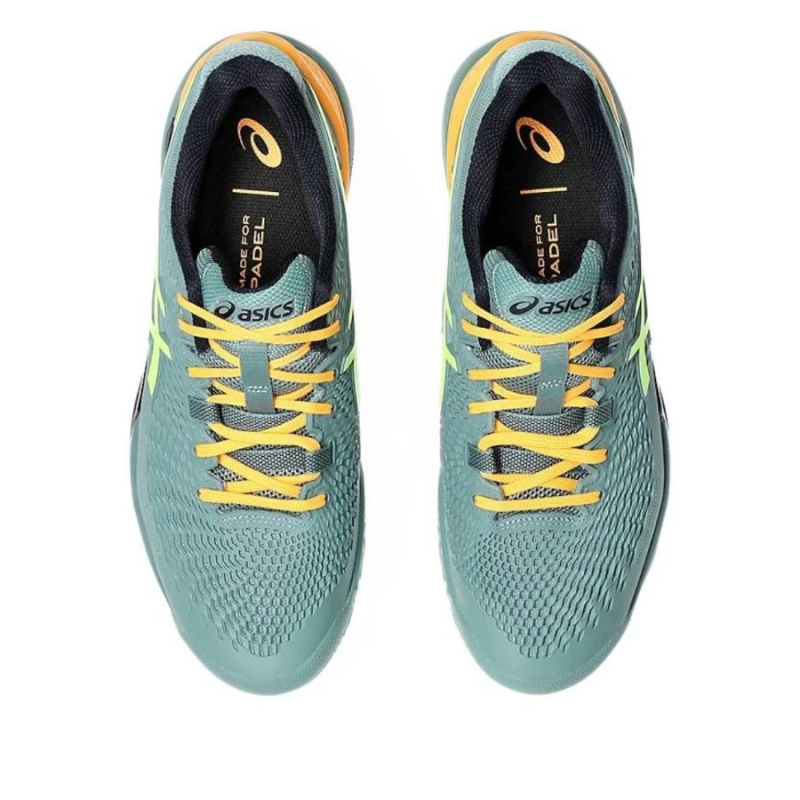 giày asics gel resolution 9 ‘celadon safety yellow’ 1041a334-300