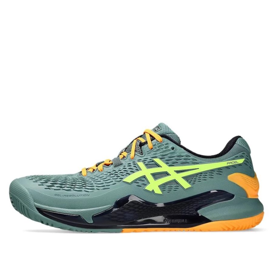 giày asics gel resolution 9 ‘celadon safety yellow’ 1041a334-300