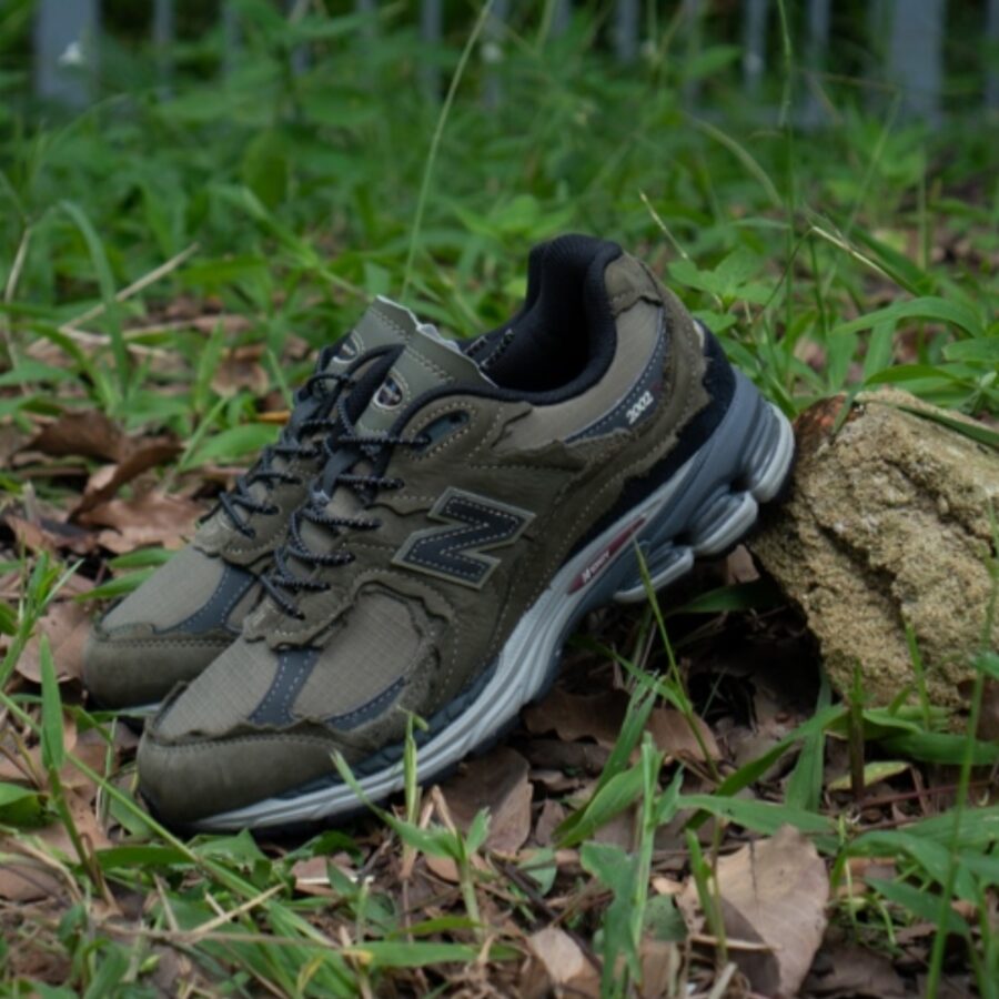 giày new balance 2002r 'protection pack - olive' m2002rdn