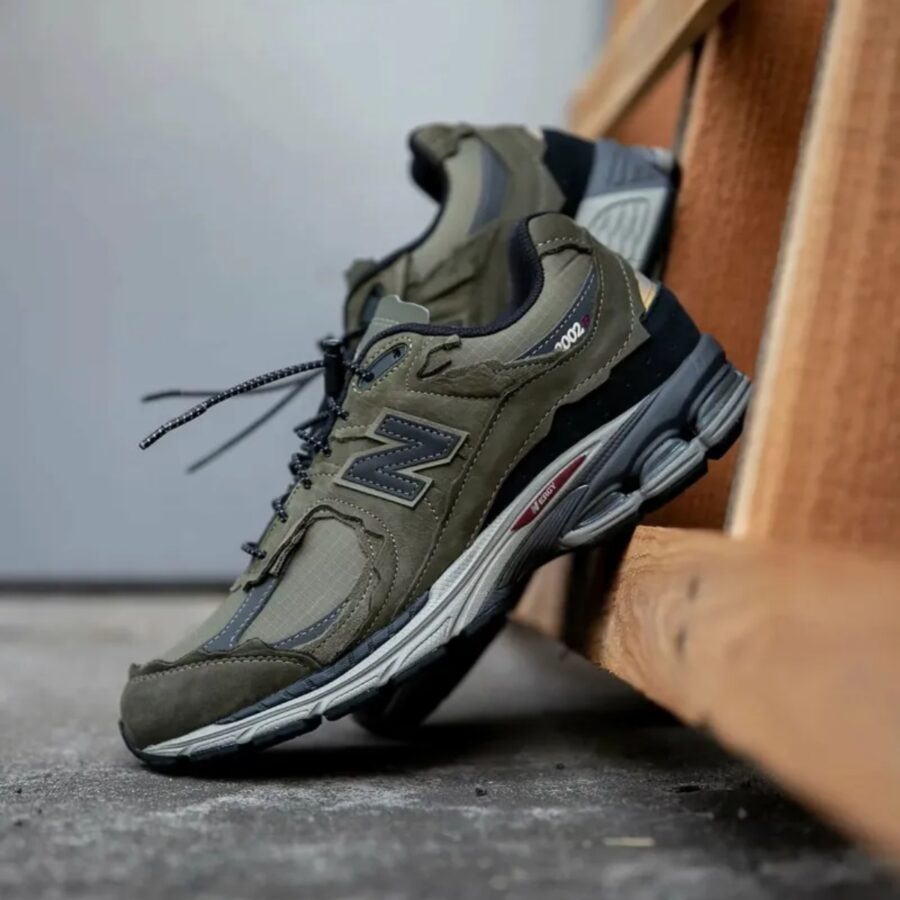 giày new balance 2002r 'protection pack - olive' m2002rdn