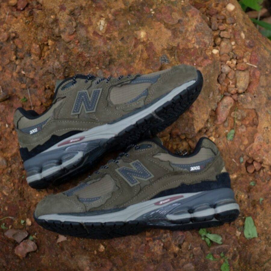 giày new balance 2002r 'protection pack - olive' m2002rdn