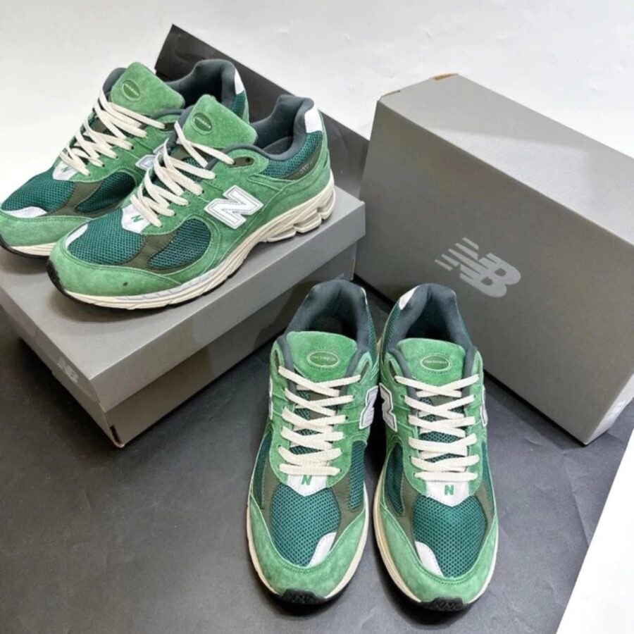 giày new balance 2002r 'suede pack - forest green' m2002rhb