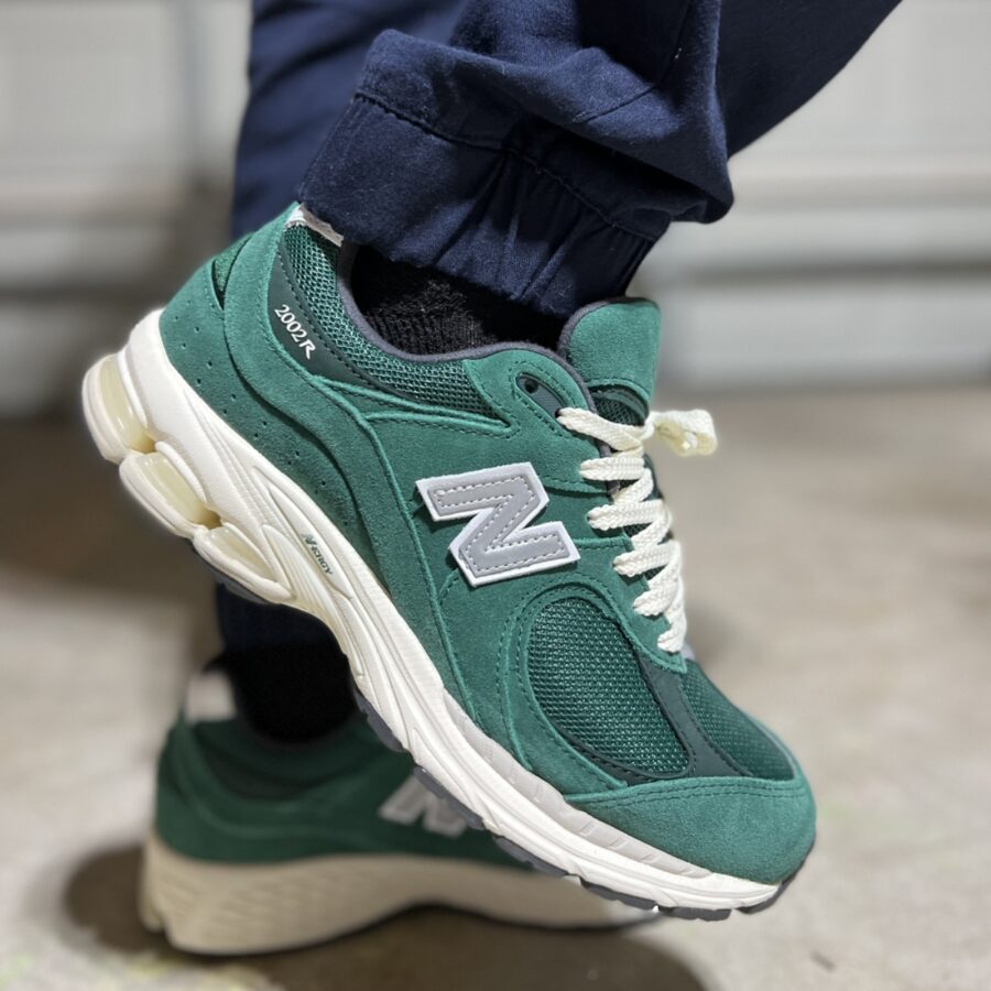 giày new balance 2002r 'suede pack - forest green' m2002rhb