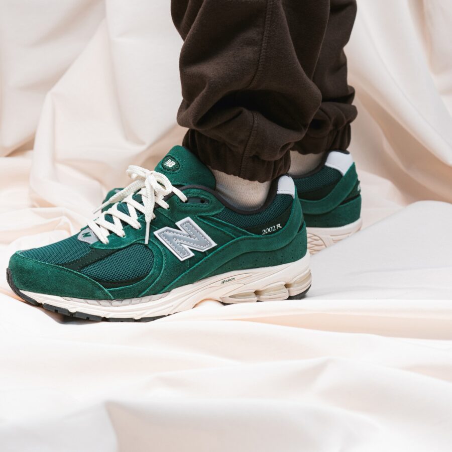 giày new balance 2002r 'suede pack - forest green' m2002rhb