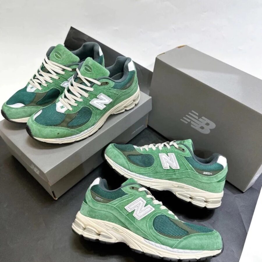 giày new balance 2002r 'suede pack - forest green' m2002rhb