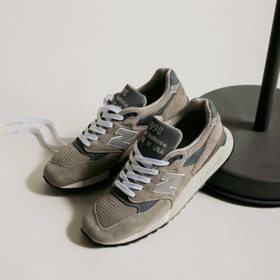 giày new balance 998 made in usa 'grey day 2023 - grey silver' u998gr