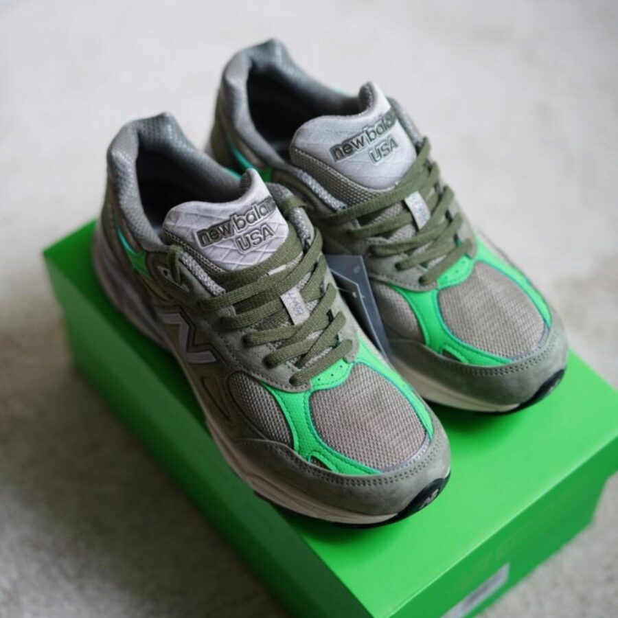 giày new balance patta x 990v3 made in usa 'keep your family close' m990pp3