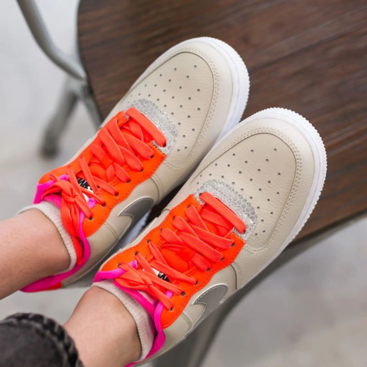 Giày Nike 3M x Air Force 1 '07 SE 'Light Orewood Brown' CT1992-101
