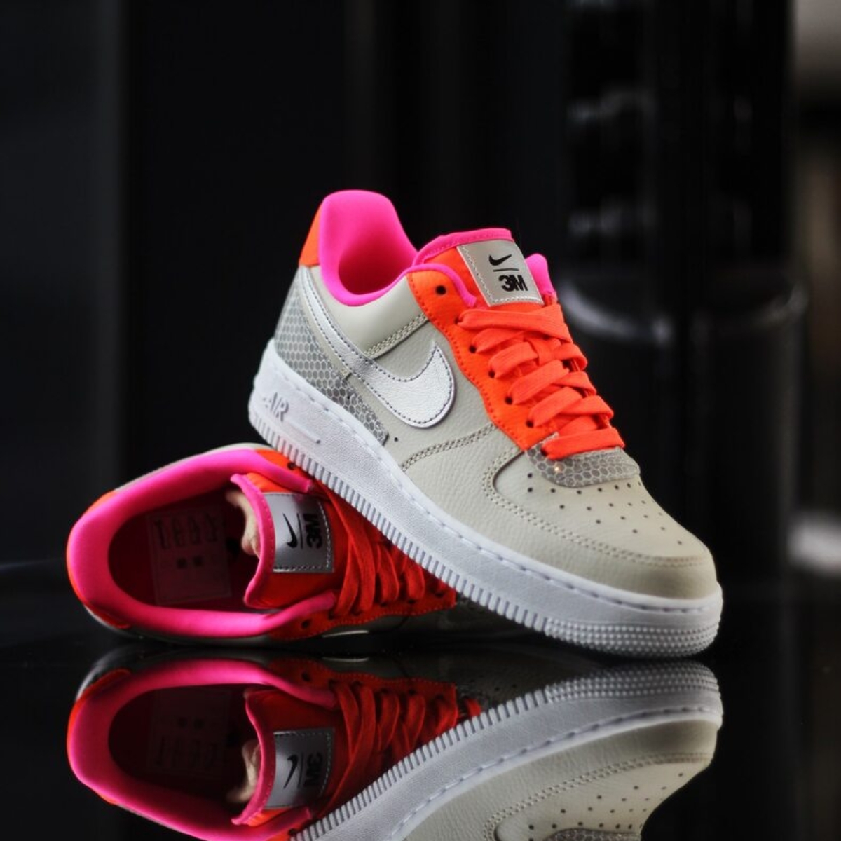 Giày Nike 3M x Air Force 1 '07 SE 'Light Orewood Brown' CT1992-101