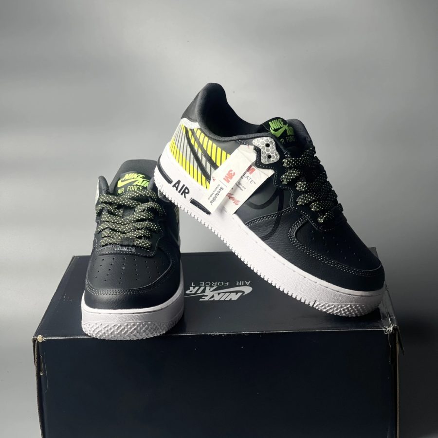 giày nike 3m x air force 1 react lx 'anthracite volt' ct3316-003