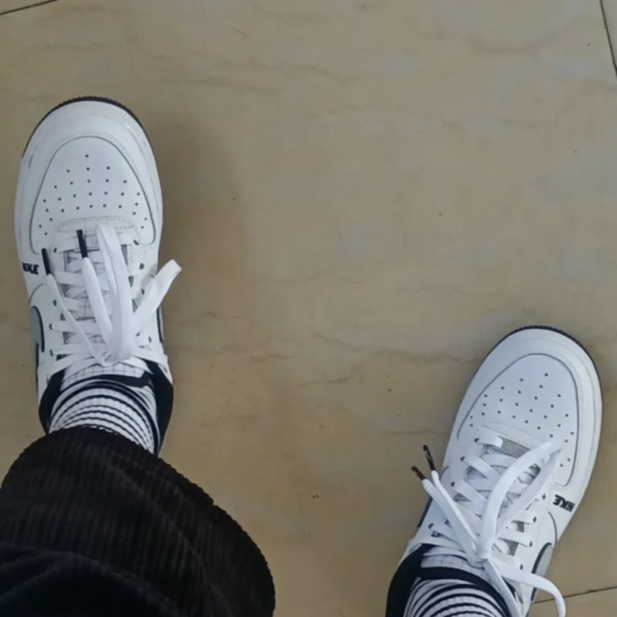 giày nike air force 1 '07 lv8 'white wolf grey' dc8873-101