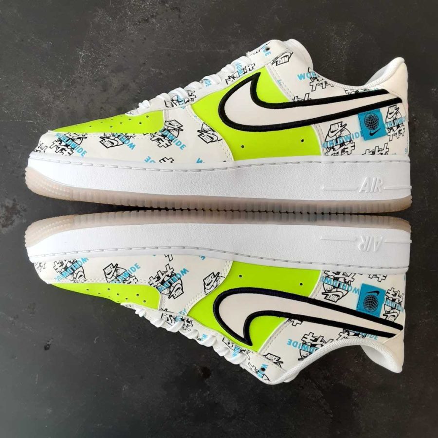 giày nike air force 1 '07 lv8 'worldwide pack - katakana' da1343-117