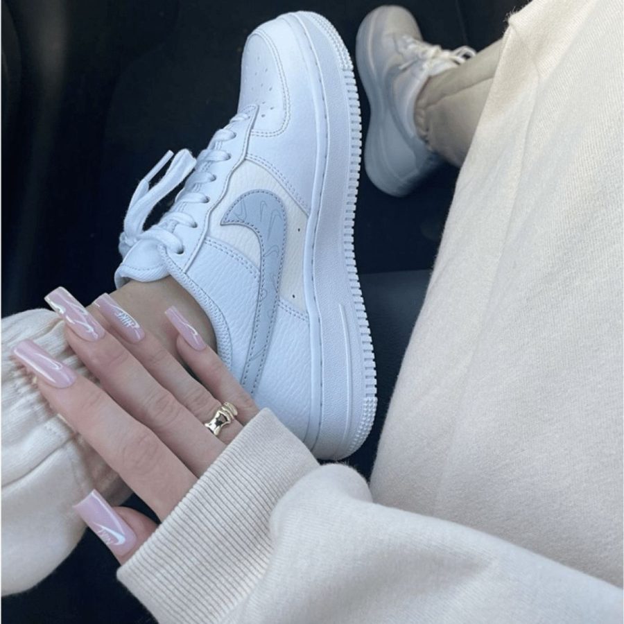 giày nike air force 1 '07 'mini swooshes' dv2237-100