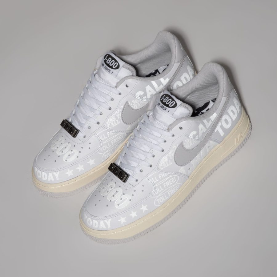 giày nike air force 1 '07 premium '1-800 toll free' cj1631-100