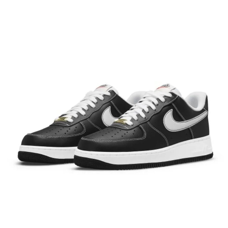 giày nike air force 1 ’07 ‘black white black sail’ da8478-001