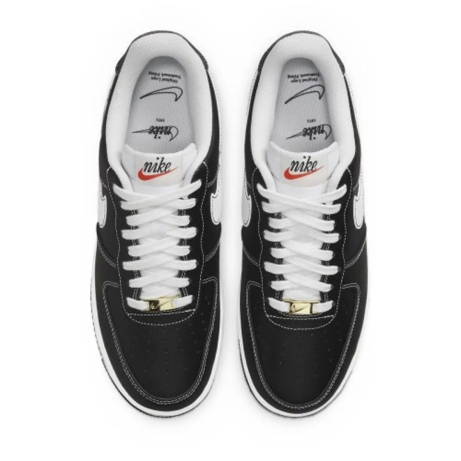 giày nike air force 1 ’07 ‘black white black sail’ da8478-001