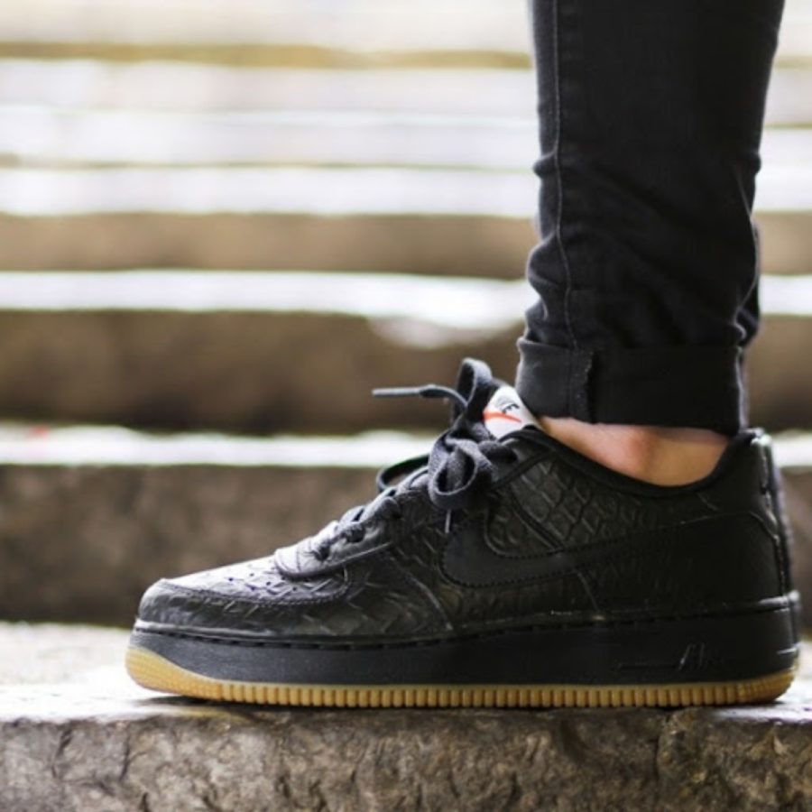 giày nike air force 1 bg 'black' 596728-046