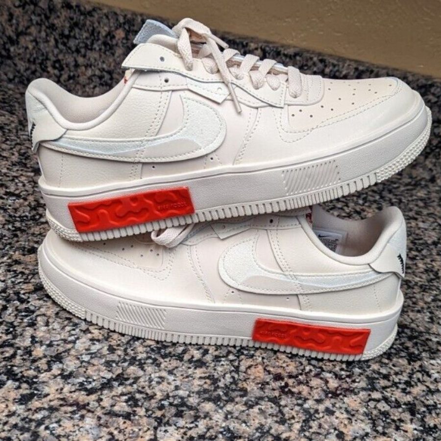 giày nike air force 1 fontanka ‘pearl white university red’ da7024-200