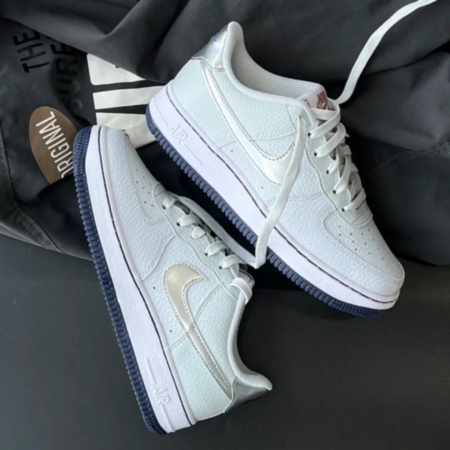 giày nike air force 1 gs ‘pure white’ ct3839-004