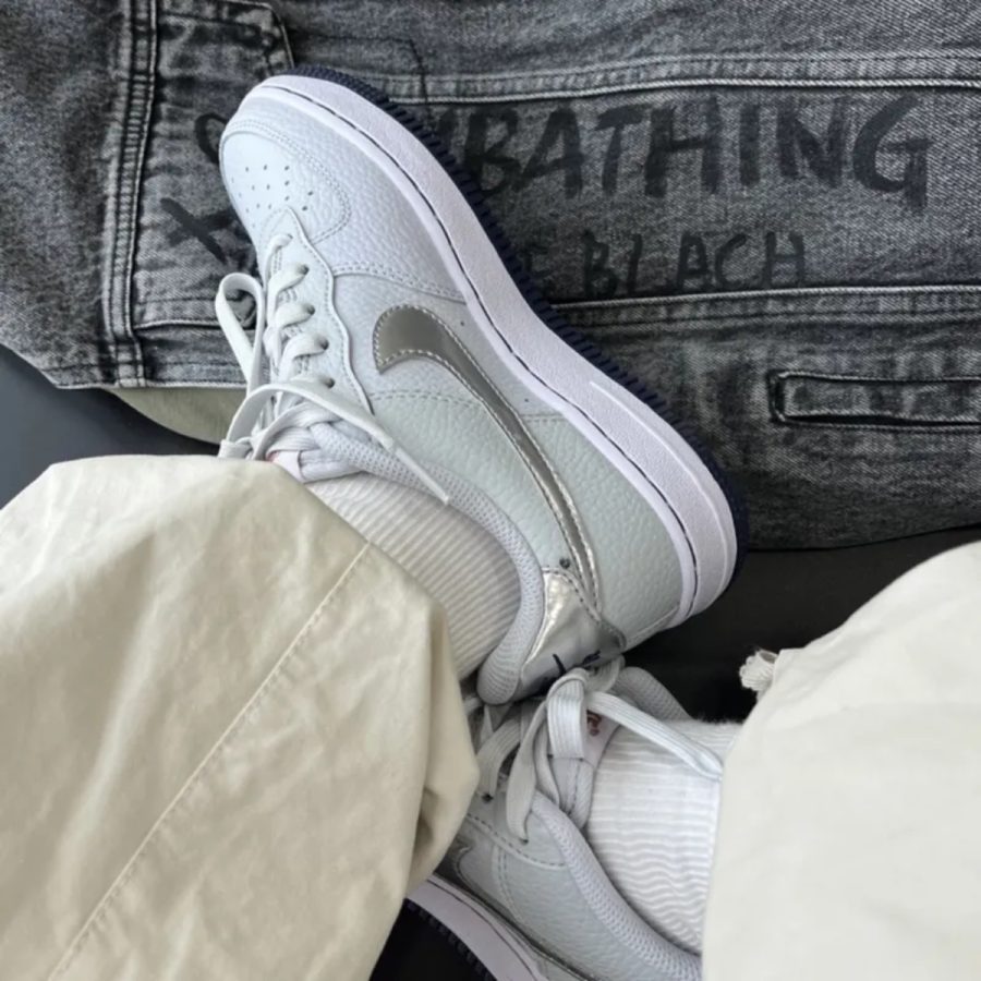 giày nike air force 1 gs ‘pure white’ ct3839-004