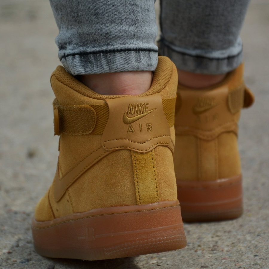 giày nike air force 1 high lv8 3 'wheat' ck0262-700