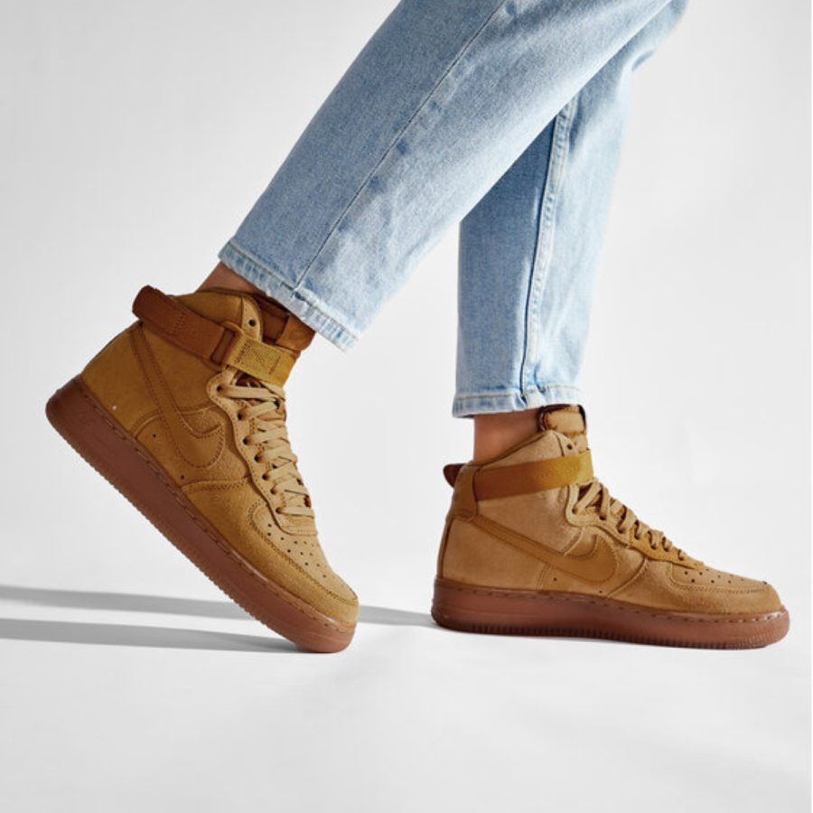 giày nike air force 1 high lv8 3 'wheat' ck0262-700