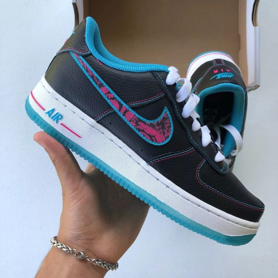 giày nike air force 1 lv8 1 gs ‘miami nights’ dd9207-001