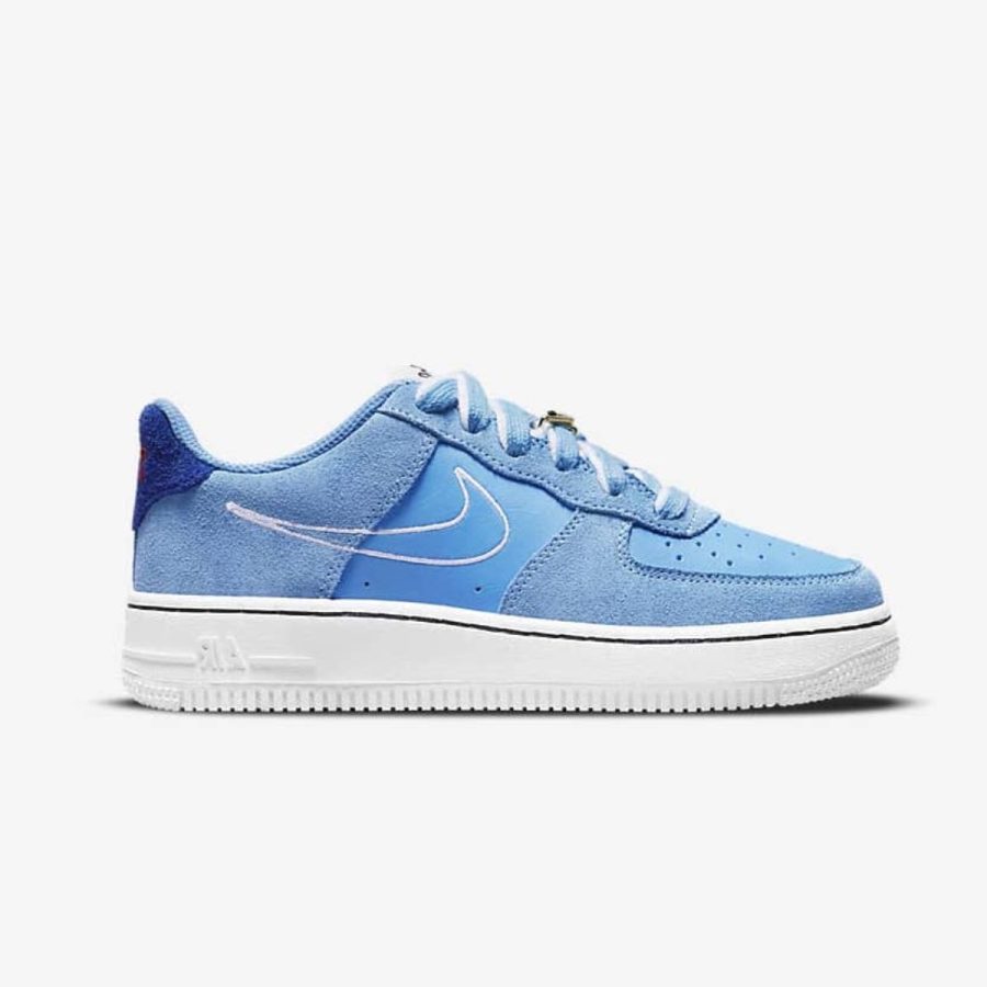 giày nike air force 1 lv8 s50 gs 'university blue' db1561-400