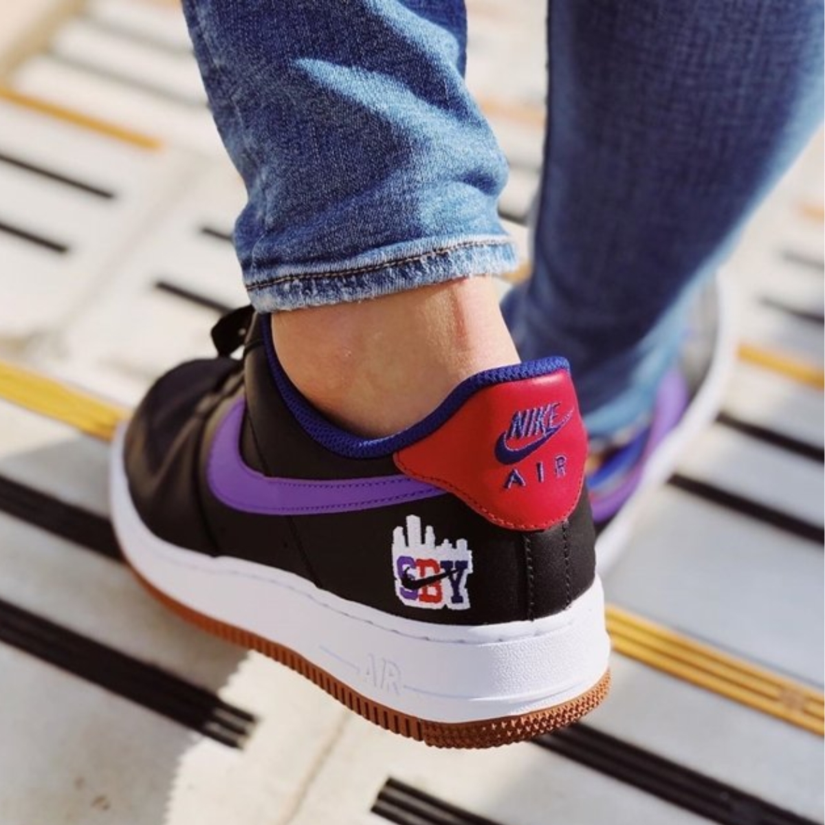 air force 1 shibuya black