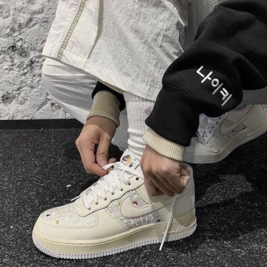 giày nike air force 1 low '07 lv8 'hangul day' do2701-715