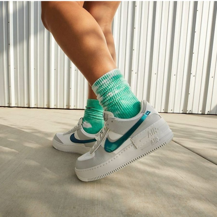 giày nike air force 1 low shadow 'bright spruce' dr7856-100