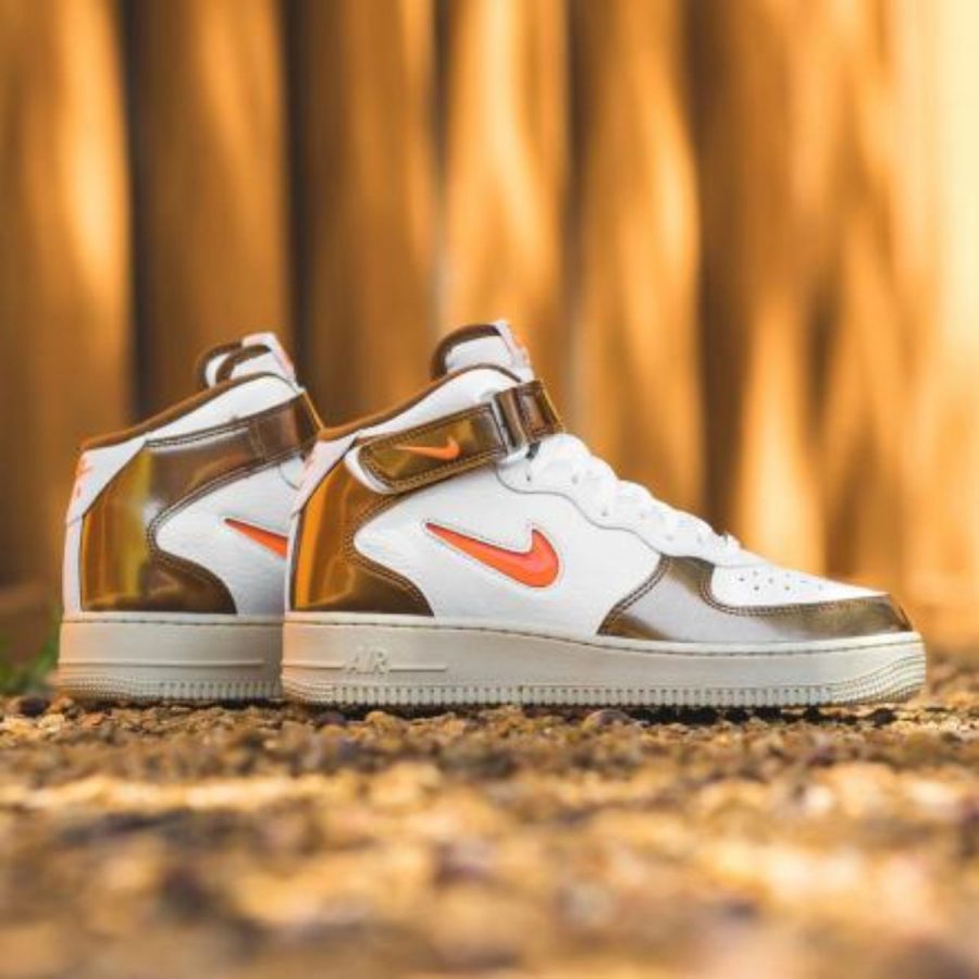 giày nike air force 1 mid qs 'ale brown' dh5623-100