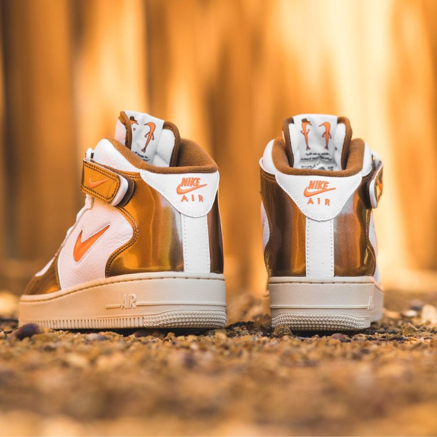 giày nike air force 1 mid qs 'ale brown' dh5623-100