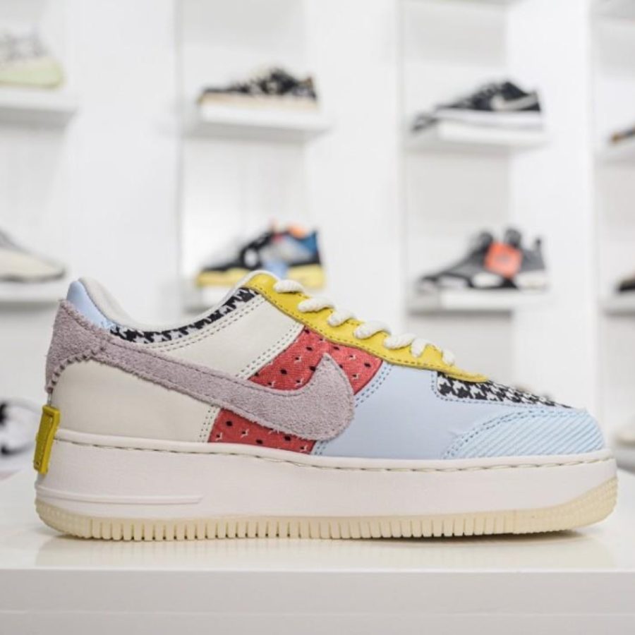 giày nike air force 1 shadow 'patchwork' dm8076-100