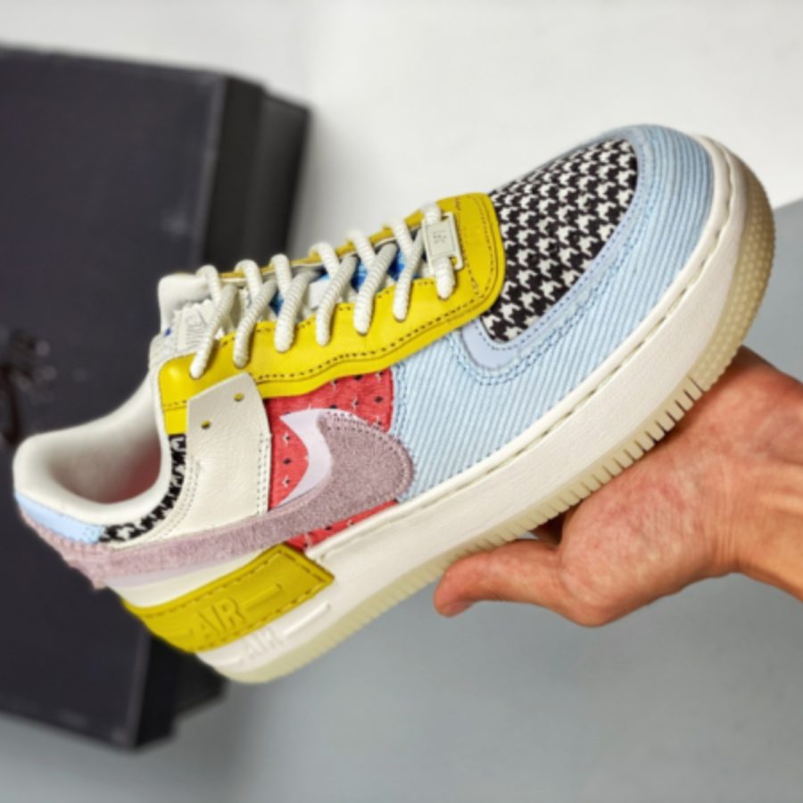 giày nike air force 1 shadow 'patchwork' dm8076-100