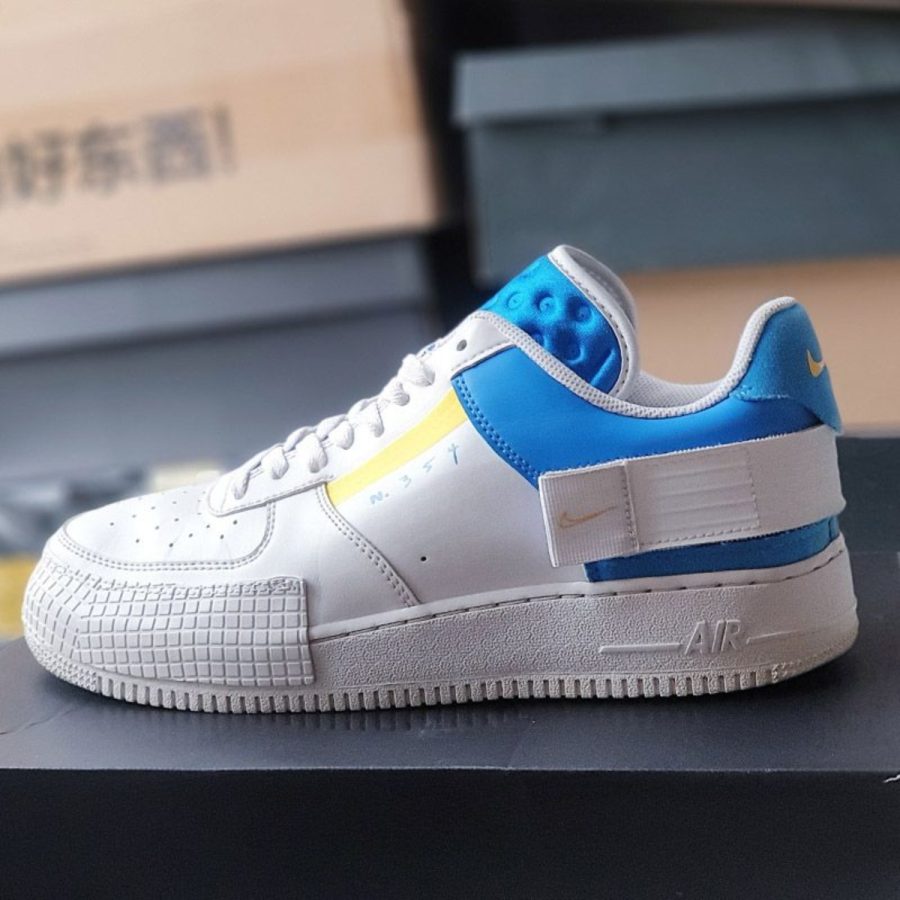 giày nike air force 1 type 'photo blue' ck6923-101