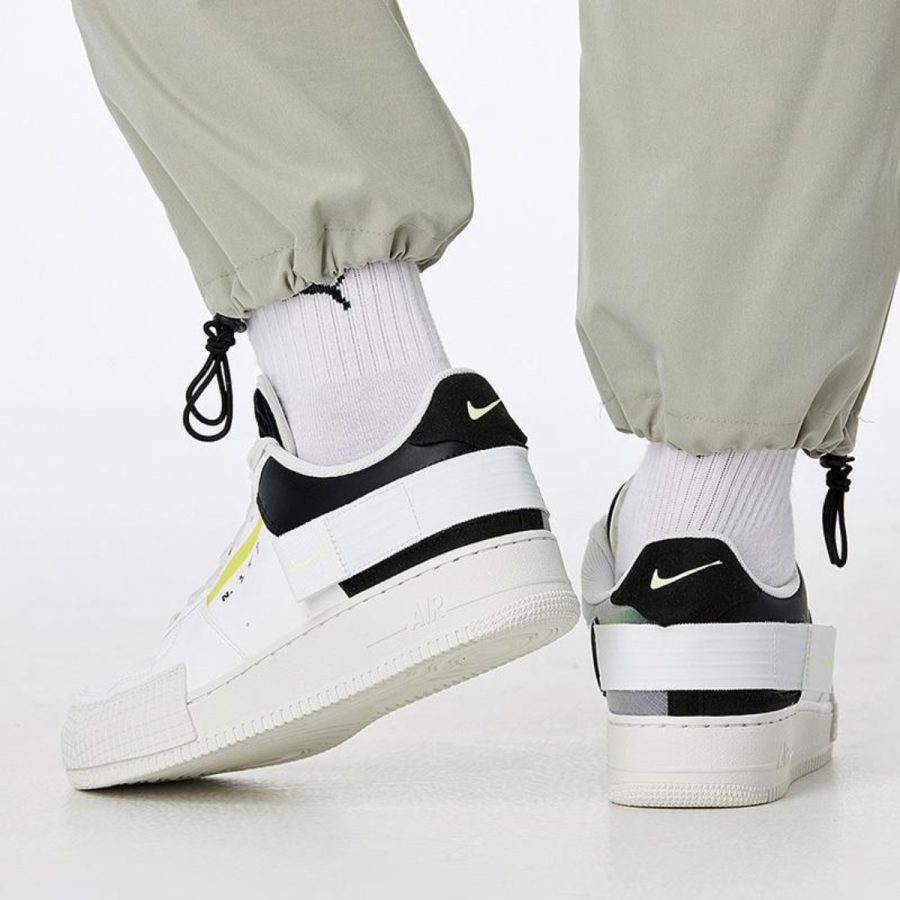 giày nike air force 1 type 'white barely volt' ck6923-100