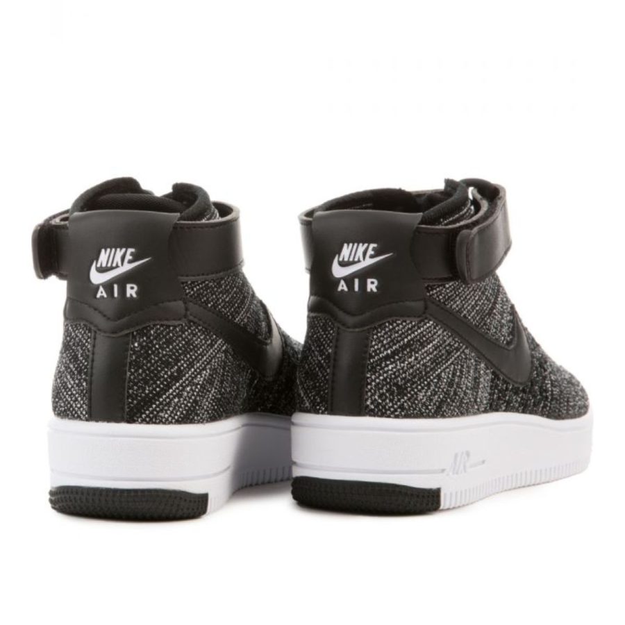 giày nike air force 1 ultra flyknit mid 'black white' 862824-001