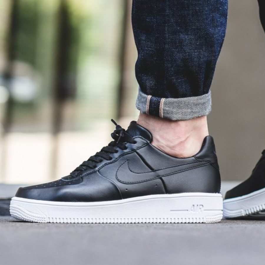 giày nike air force 1 ultraforce leather 'black white' 845052-001