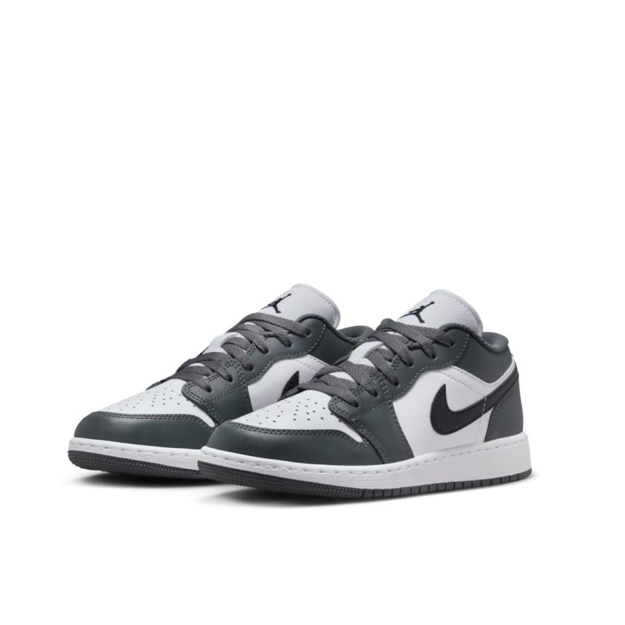 giày air jordan 1 low gs 'iron grey' 553560-152