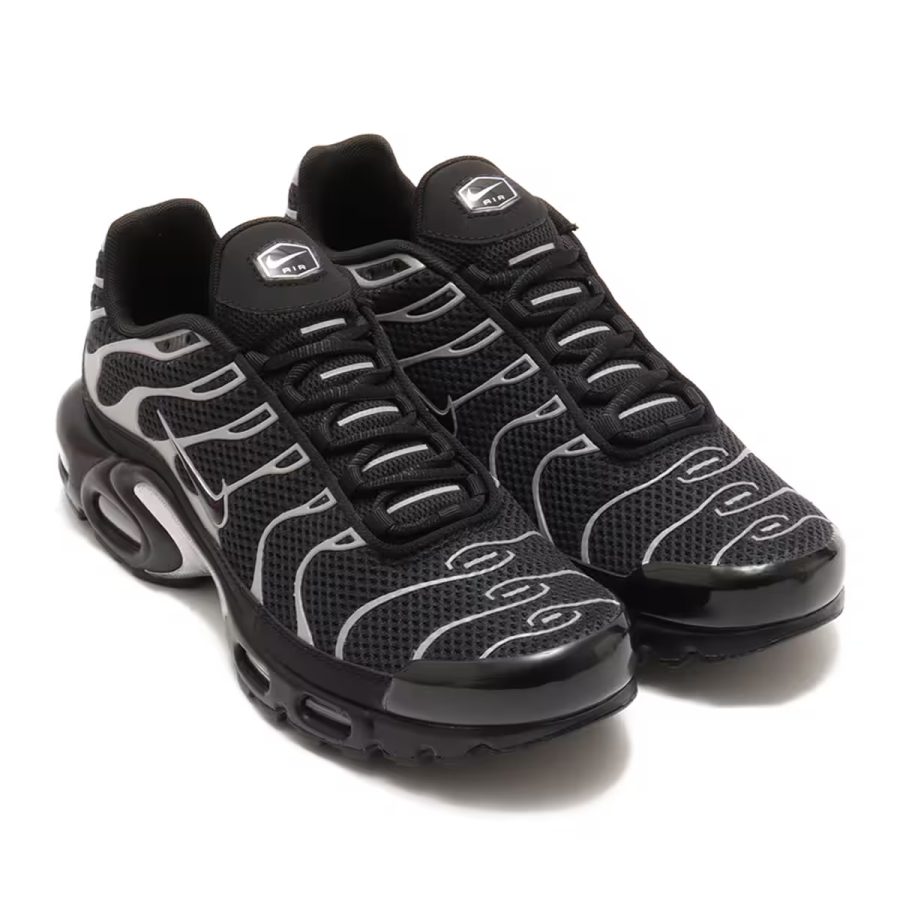 giày nike air max plus premium 'black reflective silver' hq3029-001