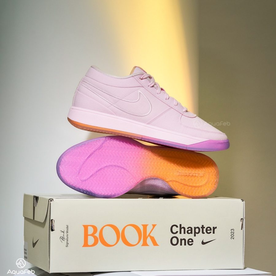 giày nike book 1 ep 'sunrise' hj5355-600