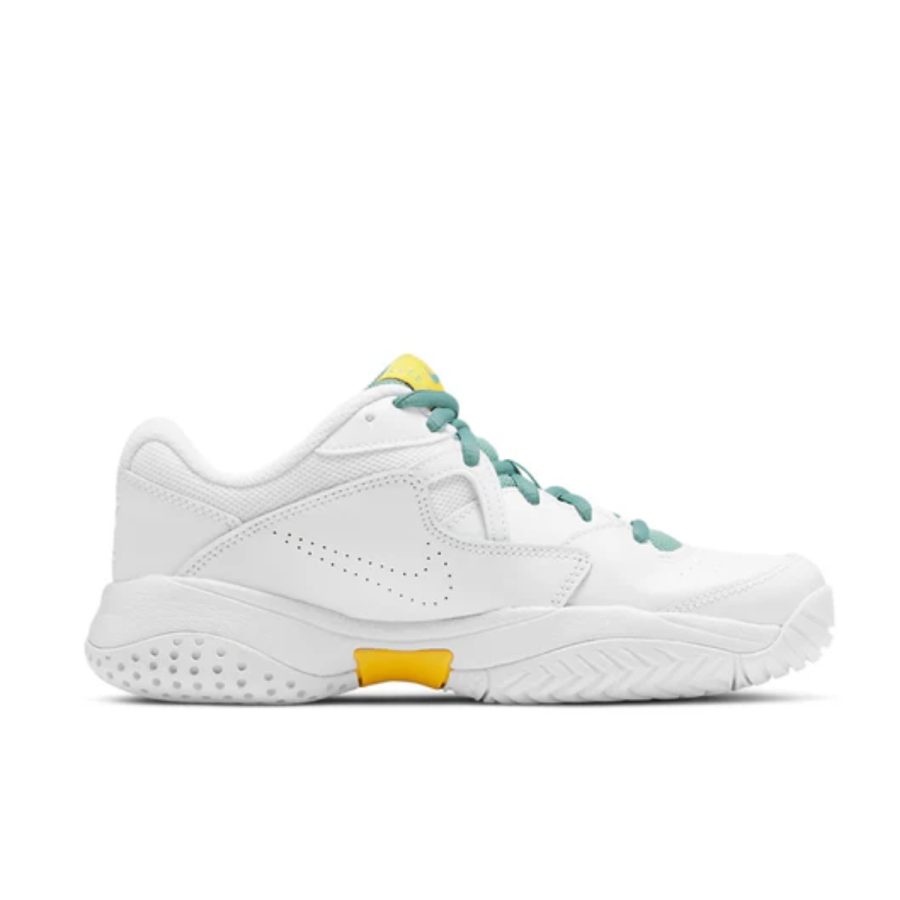 giày nike court lite 2 'white green yellow' ar8838-108