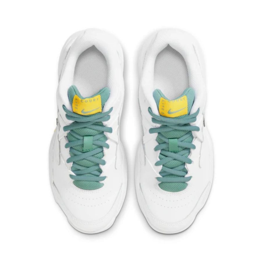 giày nike court lite 2 'white green yellow' ar8838-108