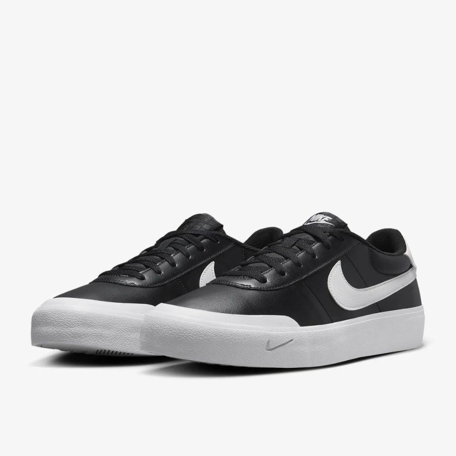 giày nike court shot 'black white' fq8146-002