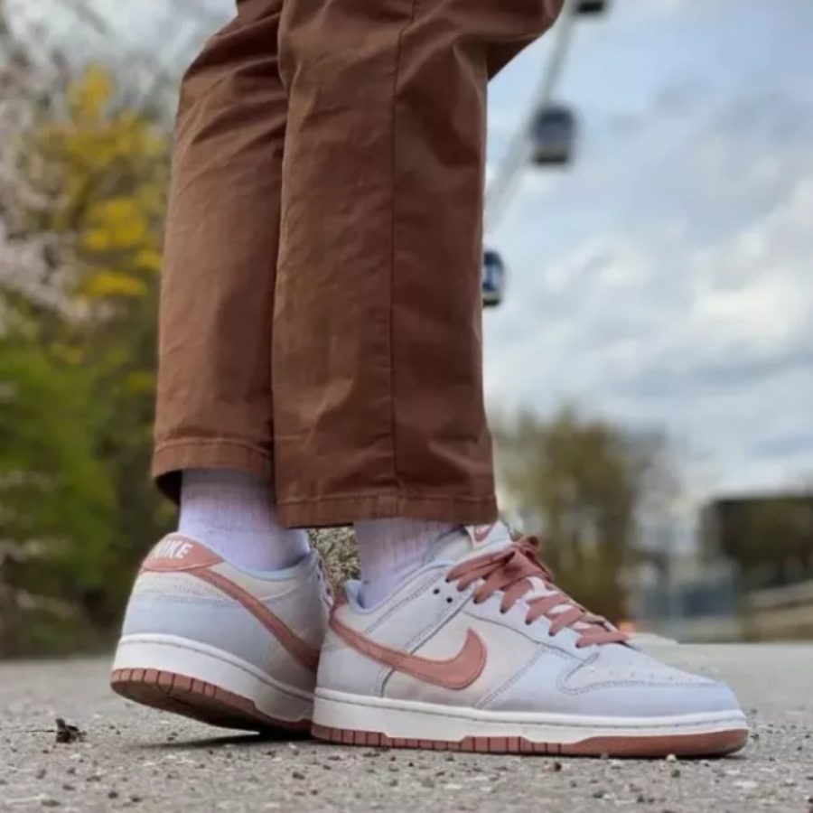 giày nike dunk low premium 'fossil rose' dh7577-001